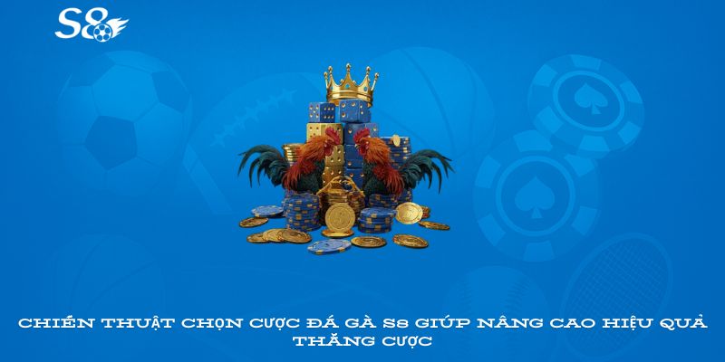 Chiến thuật chọn cược đá gà S8 giúp nâng cao hiệu quả thắng cược