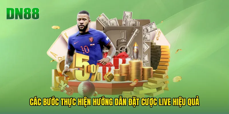 Các Bước Thực Hiện Hướng Dẫn Đặt Cược Live Hiệu Quả